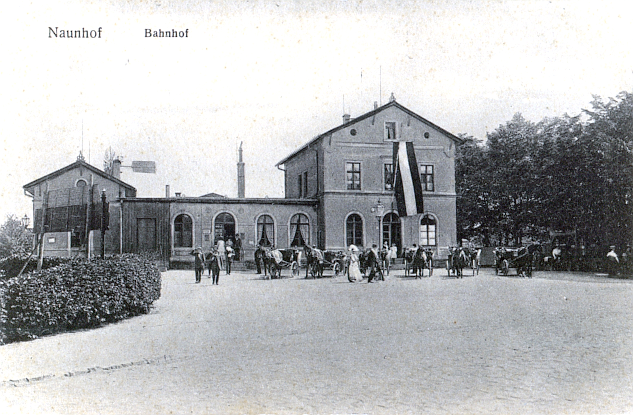 Bahnhof Naunhof 1919